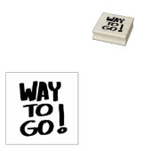 Een positieve waardering voor studenten rubberstempel (Gestempeld)