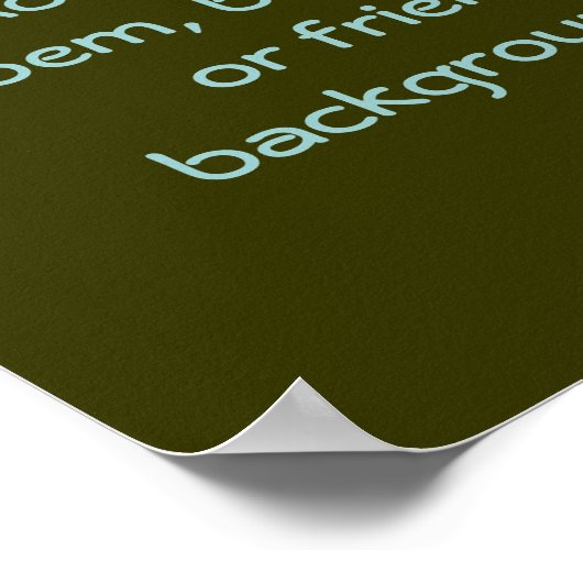 Een Poster aanpassen (Hoek)