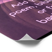 Een Poster aanpassen (Hoek)