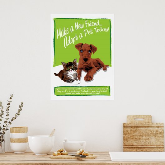 Een Poster kiezen (Keuken)