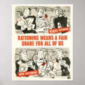 Een Poster met billijk aandeel (Voorkant)