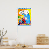 Een poster om je hart te laten zingen (Keuken)