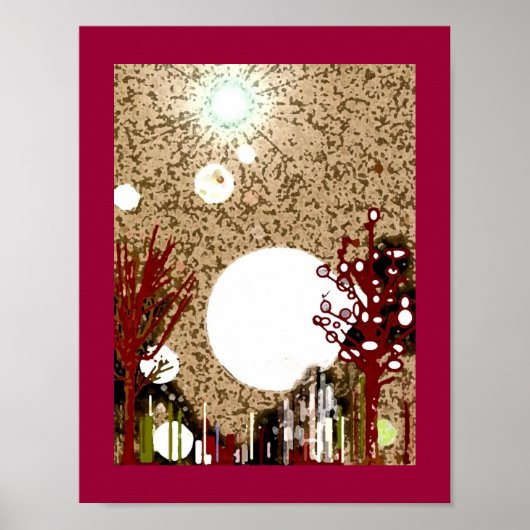 Een Poster op de Dag van de Spacy (Voorkant)