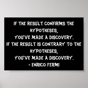 Een Poster van de Experiment van de Science van de