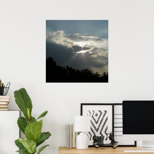 Een Poster van de Ray of Hope (Thuiskantoor)