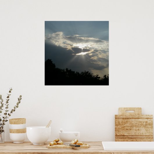 Een Poster van de Ray of Hope (Keuken)