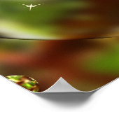 Een Poster van de wereld van de bijen (Hoek)