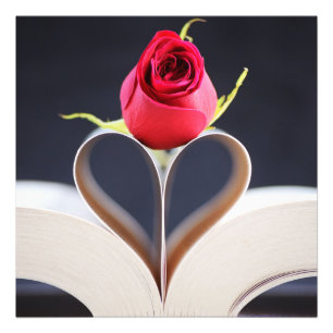 Een Poster van het liefdesverhaal