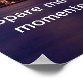 Een Poster van Prayer Blue San Diego (Hoek)