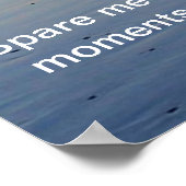 Een Poster van Prayer Dog silhouette (Hoek)