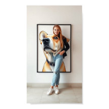 Een poster voor hondenliefhebbers Beste Vriend