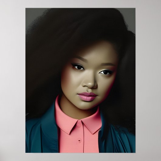 Een Poster voor jonge vrouwen met zelfvertrouwen (Voorkant)