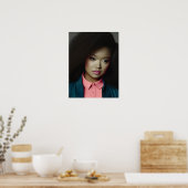 Een Poster voor jonge vrouwen met zelfvertrouwen (Keuken)