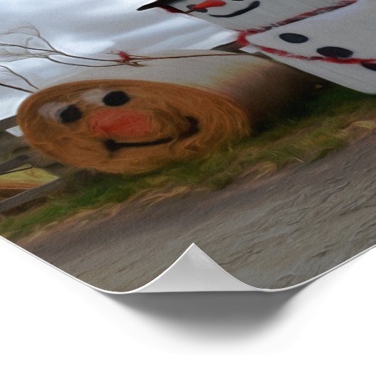 Een Poster voor kerstmis (Hoek)