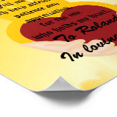 Een Poster voor liefdestoezeggingen aanpassen (Hoek)