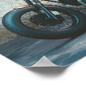 Een  poster voor motorfietsen (Hoek)