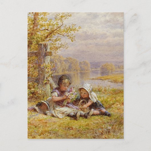 Een posy voor moeder, 1867 briefkaart (Voorkant)