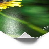 Een pot geel foto afdruk (Hoek)