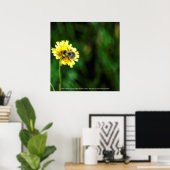 Een pot geel poster (Thuiskantoor)