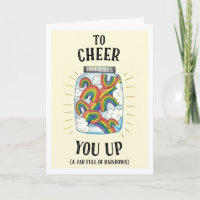 Een pot regenbogen om je op te klimmen met regenbo