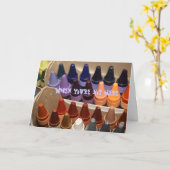 Een potlood kort kaart (Gele Bloem)