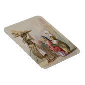 Een potverkoper, c.1855 magneet (Rechterzijde)