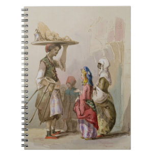 Een potverkoper, c.1855 notitieboek