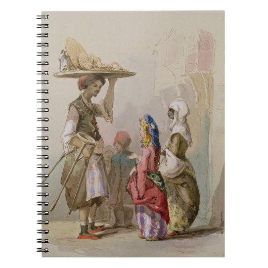 Een potverkoper, c.1855 notitieboek (Voorkant)