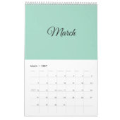 Een prachtig 2025 kalender (Mar 2027)