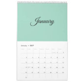 Een prachtig 2025 kalender (Jan 2027)