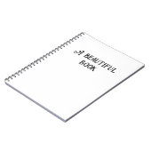 Een prachtig boek notitieboek (Linkerzijde)