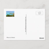 Een prachtig briefkaart van Moorea, Frans-Polynesi (Achterkant)