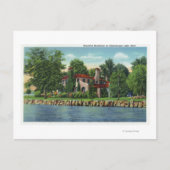 Een prachtig Chautauqua Lake Residence Briefkaart (Voorkant)