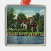 Een prachtig Chautauqua Lake Residence Metalen Ornament (Voorkant)