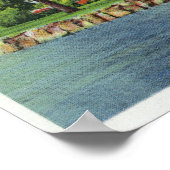 Een prachtig Chautauqua Lake Residence Poster (Hoek)