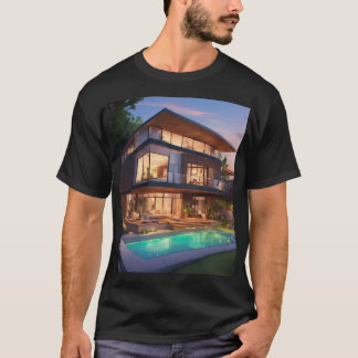 Een prachtig digitaal schilderij van een luxe (Ban T-shirt