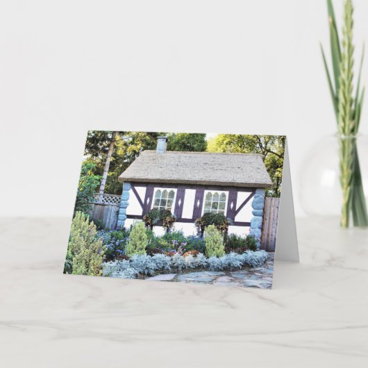 Een prachtig Engels Cottage - Blank Kaart (Voorkant)
