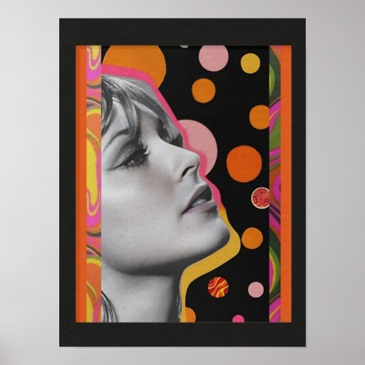 Een prachtig geïnspireerd Poster uit de jaren zest (Voorkant)