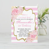 Een prachtig jaar uitnodigingen (Staand voorkant)