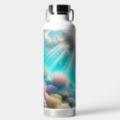 Een prachtig koraalrif waterfles (Voorkant)