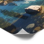 Een prachtig landschap 4k poster (Hoek)