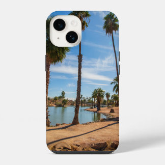 een prachtig landschap in Papago Park iPhone 14 Hoesje