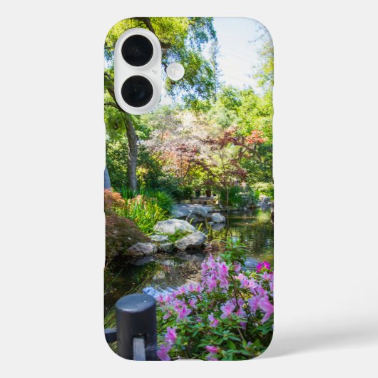 Een prachtig lentelandschap in de tuin Case-Mate iPhone case (Achterkant)