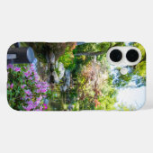 Een prachtig lentelandschap in de tuin Case-Mate iPhone case (Achterkant (horizontaal))