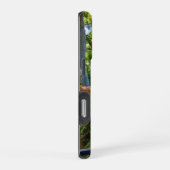 Een prachtig lentelandschap in de tuin iPhone hoesje (Rechterkant)