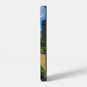 Een prachtig lentelandschap in de tuin iPhone hoesje (Linkerkant)