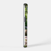 een prachtig lentelandschap in een Japanse tuin iPhone 15 Case (Rechterkant)