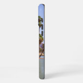 een prachtig lentelandschap in Encanto Park iPhone Hoesje (Linkerkant)