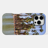 een prachtig lentelandschap in Encanto Park iPhone Hoesje (Achterkant horizontaal)