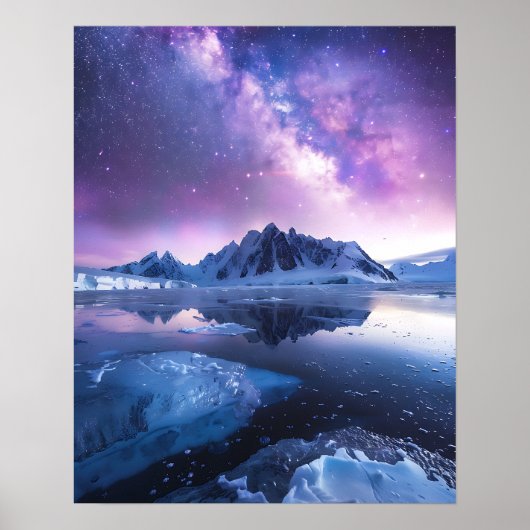 Een prachtig Noorderlicht Poster (Voorkant)